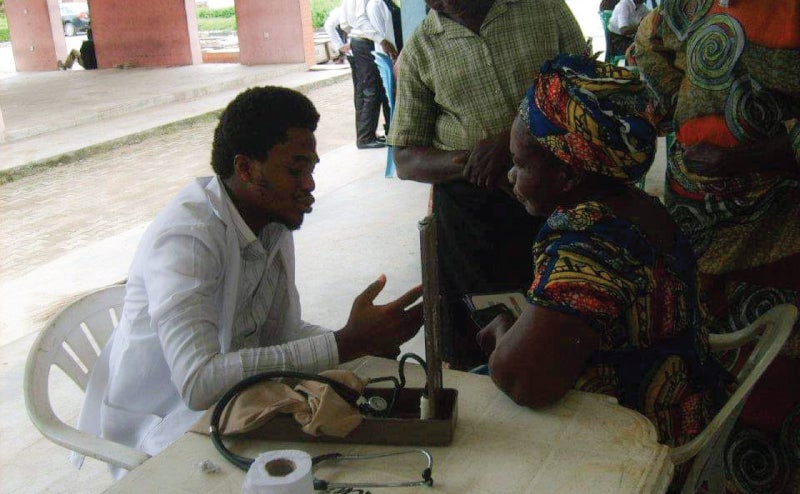 "Dr. Elvis Eze on the fight against malaria" 